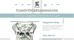 Desktop Screenshot of cashinyourdiamonds.com